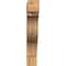 Ekena Millwork Funston Block Rough Sawn Bracket, Western Red Cedar, 4"W x 20"D x 24"H BKT04X20X24FST05RWR - alternate 4
